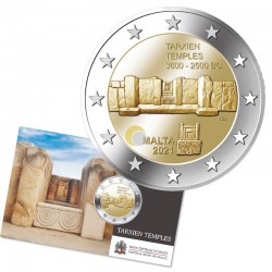 Malta 2021 2€ Tarxien Temples