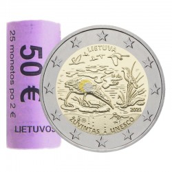 Lithuania 2021 2€ Zuvintas ROLL