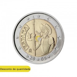 Spain 2005 2€ Dom Quixote