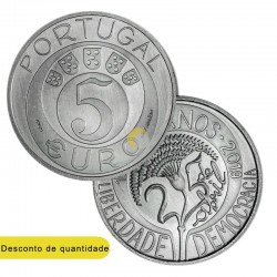 Portugal 2019 5€ 25 de Abril - 45 anos