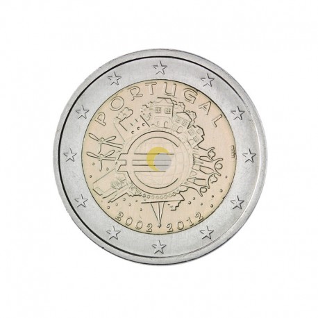 Portugal 2012 2€ 10 Anos do Euro