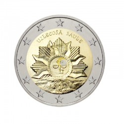 Latvia 2019 2€ Rising Sun