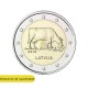 Lettonie 2016 2€ Vache Brune Lettone