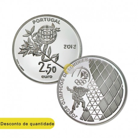 Portugal 2012 2,5€ Jogos Olímpicos de Londres