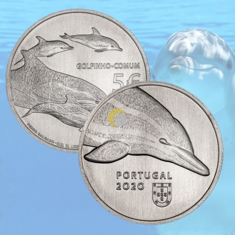 Portugal 2020 5€ The Dolphin