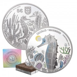 Portugal 2021 5€ The Seahorse PROOF