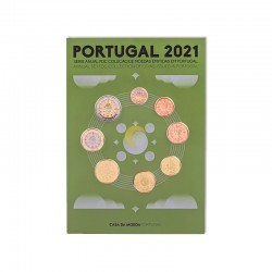 Portugal 2021 Coin Set FDC