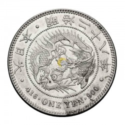 Japan 1895 1 Yen Mutsuhito (Year 28)