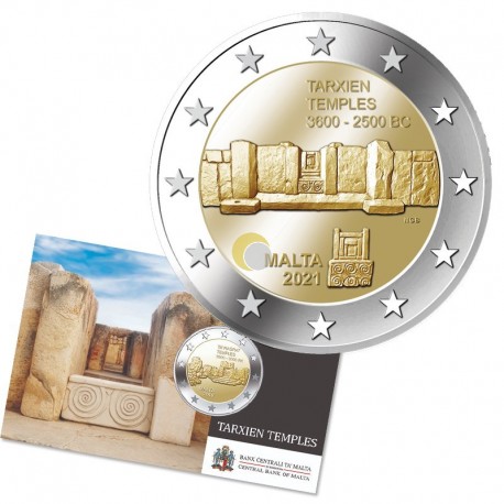 Malta 2021 2€ Templos de Tarxien