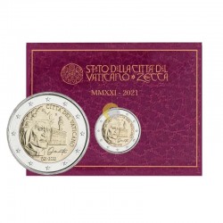 Vatican 2021 2€ Dante Alighieri