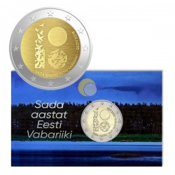 Estónia 2018 2€ 100 Anos de Independência