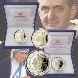 Vatican 2022 2€ Paul VI + Mother Teresa PROOF