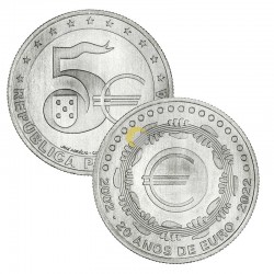 Portugal 2022 5€ 20 Years of Euro