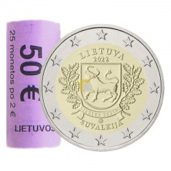Lithuania 2022 2€ Suvalkija ROLL