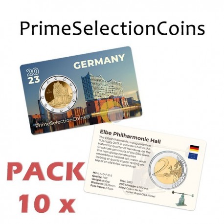 Germany 2023 2€ COINCARD Hamburg
