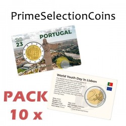 Portugal 2023 2€ 10 x COINCARD World Youth Day