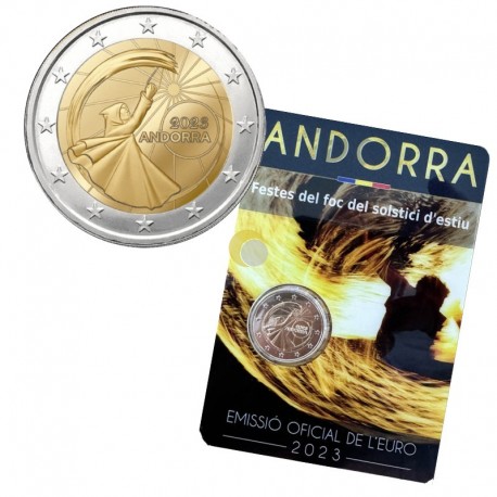 Andorra 2023 2€ Festival do Solstício de Verão