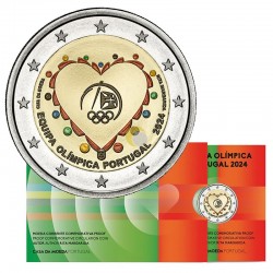 Portugal 2024 2€ Equipa Olímpica PROOF