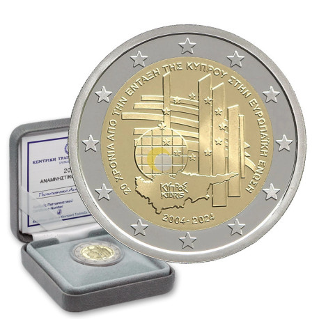 Cyprus 2025 2€ 20 Years Member of the EU