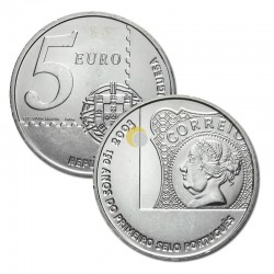 Portugal 2003 5€ 150 Anos 1º Selo Português