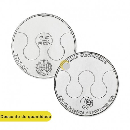Portugal 2015 2,5€ Jogos Olímpicos Rio 2016