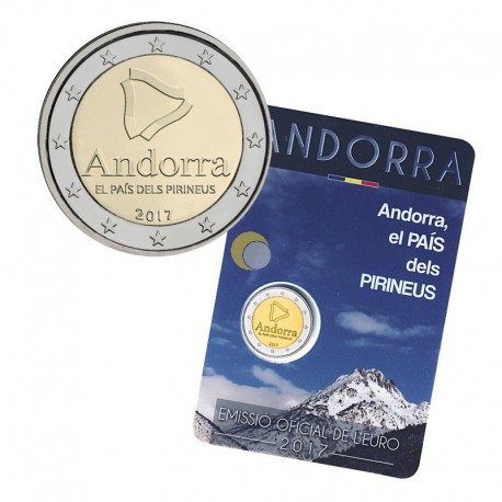 Andorra 2017 2€ País dos Pirenéus