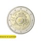 Chipre 2012 2€ 10 Anos do Euro