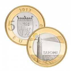 Finlândia 2013 5€ Aland: Farol de Sälskär