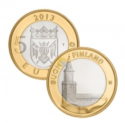Finlândia 2013 5€ Proper: Catedral de Turku