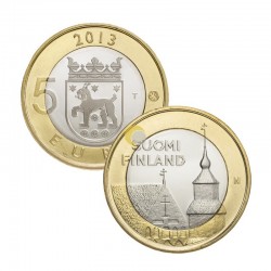 Finlândia 2013 5€ Tavastia: Häme